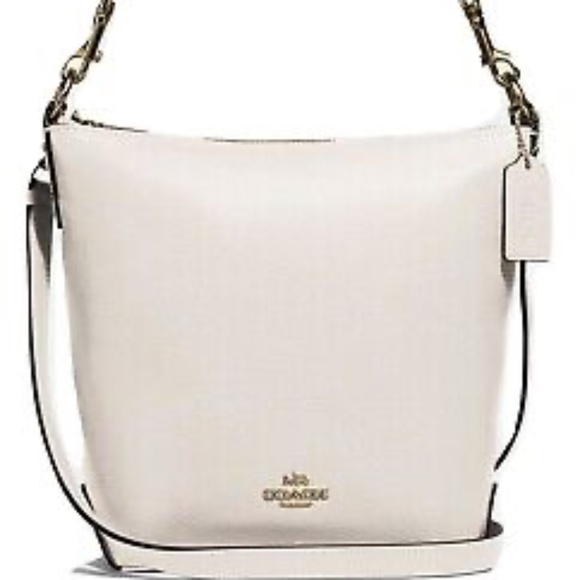 Coach Handbags - COACH Abby Duffle Leather Shoulder/Crossbody Purse